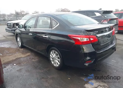 2017 Nissan Sentra S z USA, uszkodzony, nr VIN 3N1AB7AP6HY245649